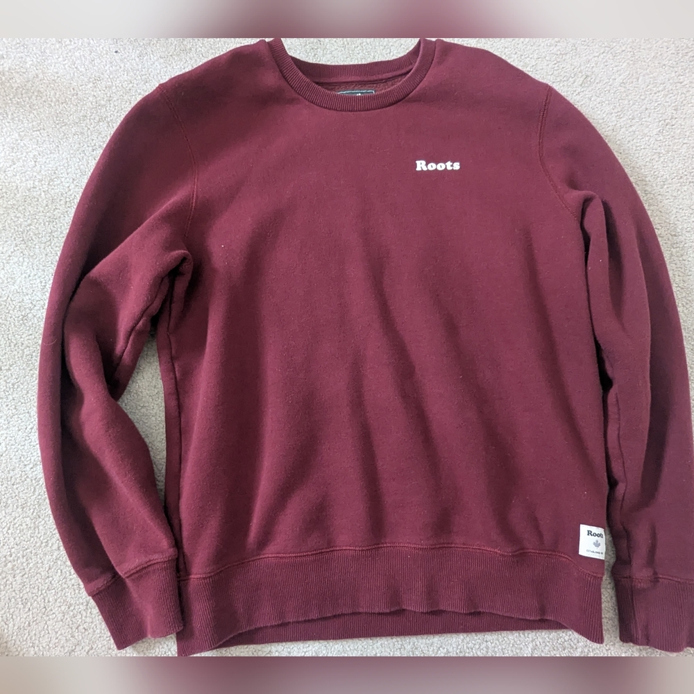 Crimson Roots Crew Neck Sweatshirt